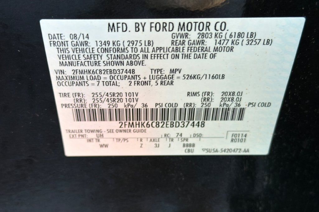 Used 2014 Ford Flex SEL w/ Equipment Group 202A AWD/4WD image 24