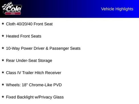 Used 2018 Ford F150 XLT w/ Equipment Group 302A Luxury image 7