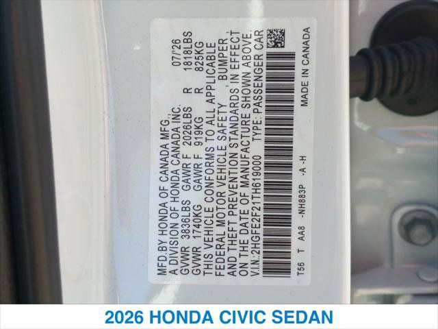 Certified 2026 Honda Civic LX image 26