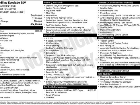 Used 2008 Cadillac Escalade ESV AWD image 37