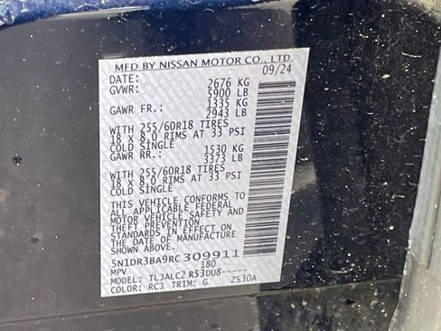 Used 2024 Nissan Pathfinder SV w/ Cargo Package image 35