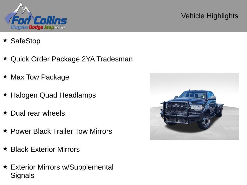 Used 2022 RAM 5500 Tradesman w/ Max Tow Package AWD/4WD image 4