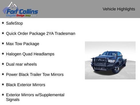Used 2022 RAM 5500 Tradesman w/ Max Tow Package AWD/4WD image 4