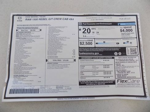 New 2026 RAM 1500 Rebel image 34