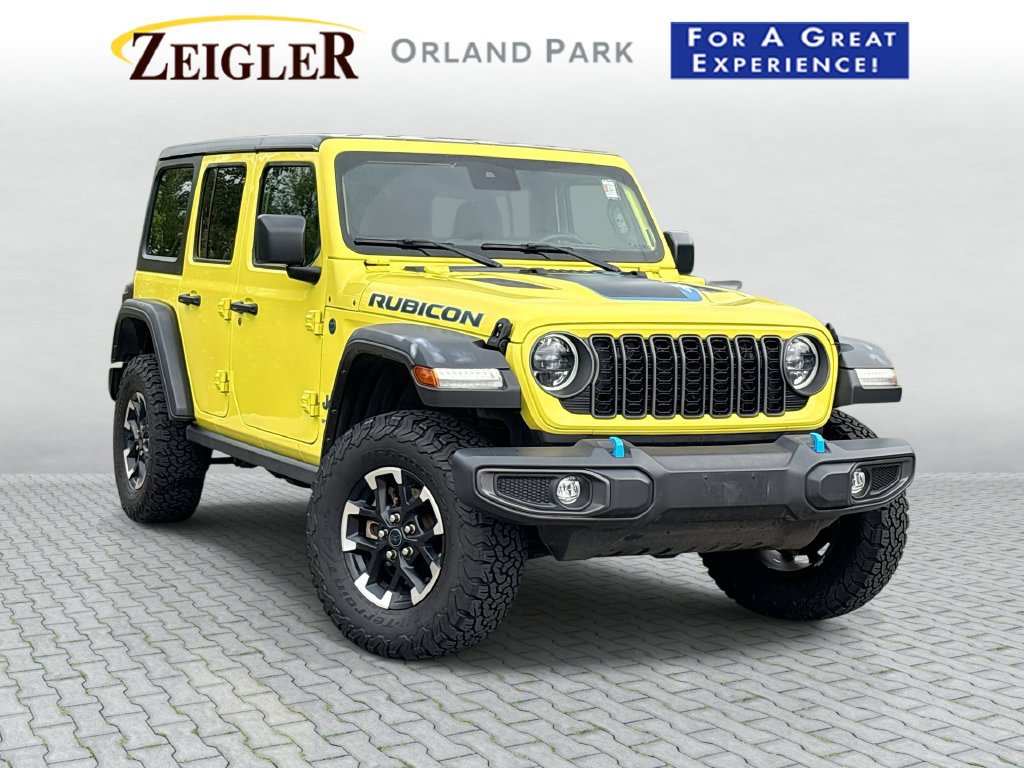 Used 2024 Jeep Wrangler Unlimited Rubicon 4xe AWD/4WD image 1