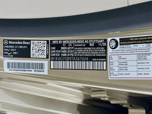 New 2026 Mercedes-Benz S 580 S 580 image 35