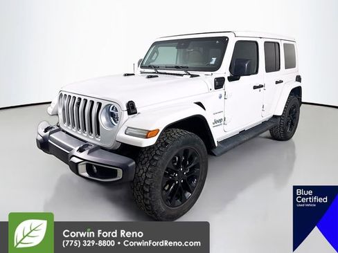 Used 2021 Jeep Wrangler Unlimited Sahara w/ Cold Weather Group image 4