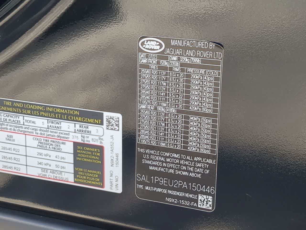 Certified 2023 Land Rover Range Rover Sport SE AWD/4WD image 37