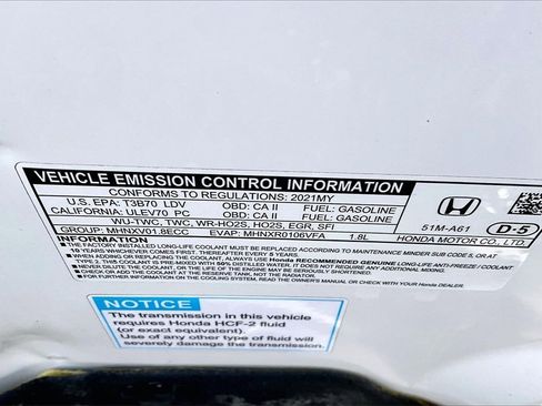 Used 2021 Honda HR-V EX image 29