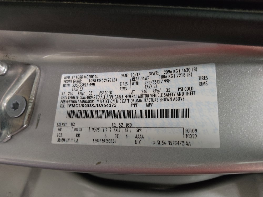 Used 2018 Ford Escape SE FWD image 33