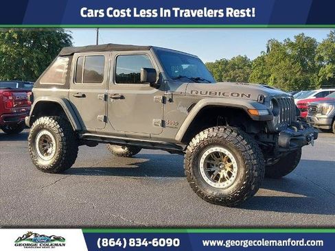 Used 2022 Jeep Wrangler Unlimited Rubicon w/ Trailer Tow Package AWD/4WD image 1