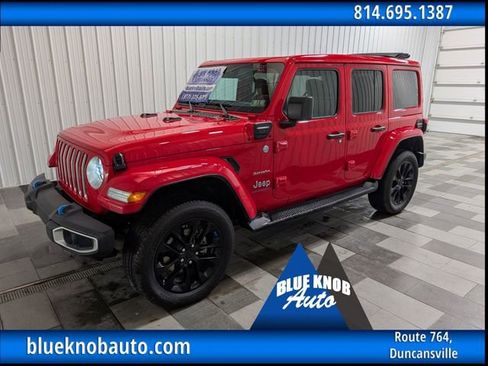 Used 2023 Jeep Wrangler Unlimited Sahara w/ Cold Weather Group image 1