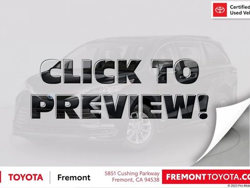 Certified 2021 Toyota Sienna XLE image 1