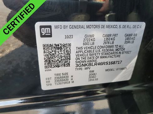 Certified 2024 Chevrolet Blazer Premier w/ LPO, Floor Liner Package image 35