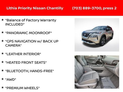Used 2023 Nissan Rogue Platinum w/ Platinum Premium Package AWD/4WD image 6