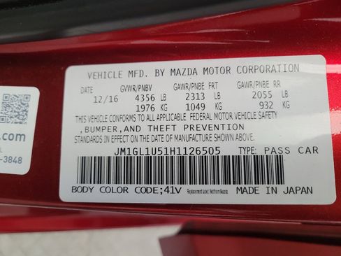 Used 2017 MAZDA MAZDA6 Sport FWD image 33