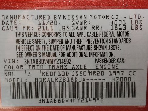 Used 2021 Nissan Sentra SR FWD image 33