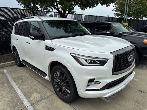 Used 2023 INFINITI QX80 Premium Select w/ Cargo Package AWD/4WD image 2