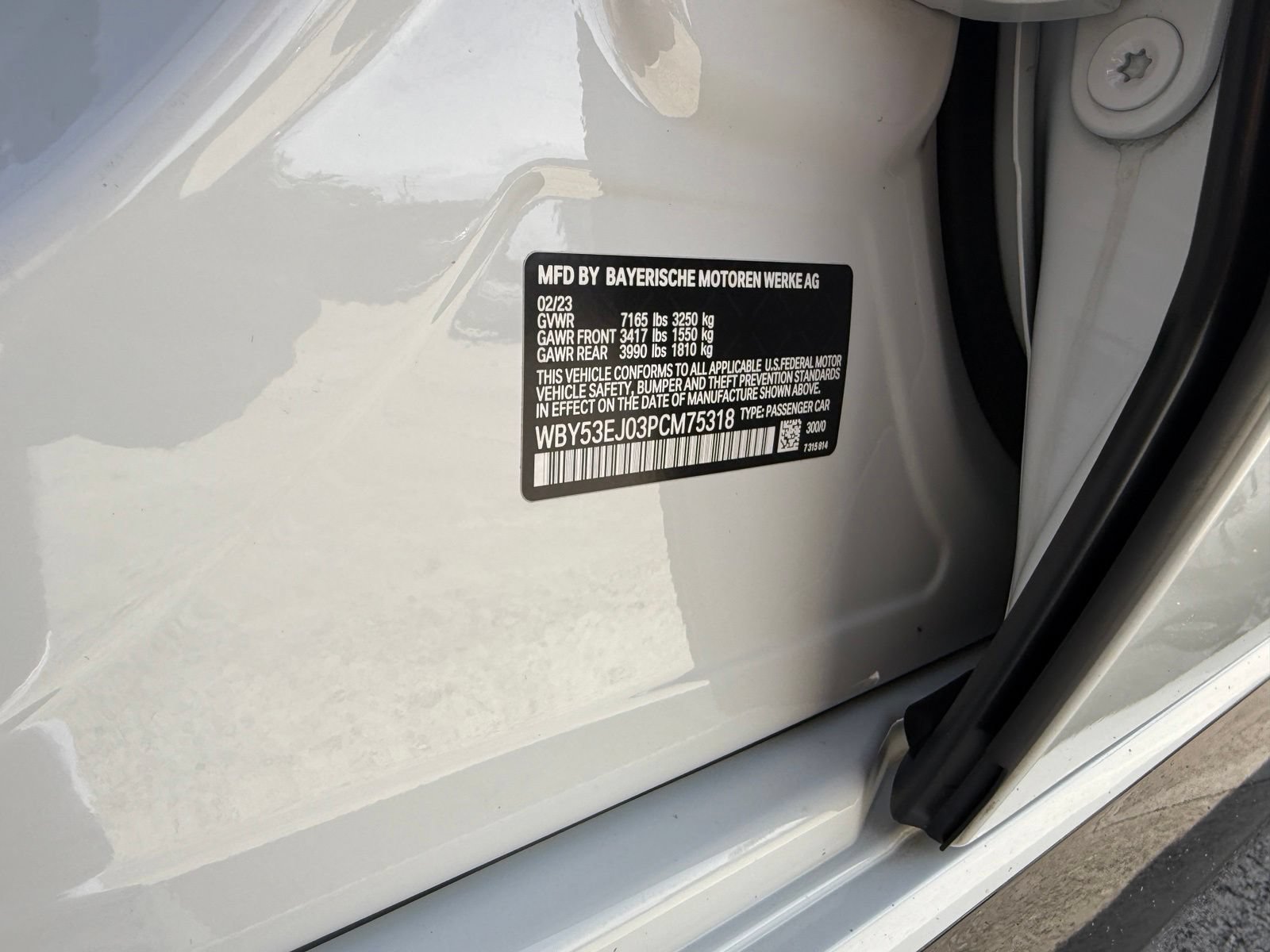 Used 2023 BMW i7 xDrive60 AWD/4WD image 49