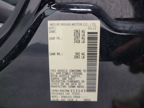 Used 2022 Nissan Altima 2.5 SV FWD image 33