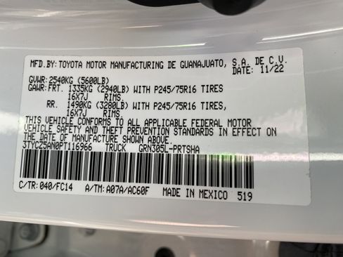 Used 2023 Toyota Tacoma SR5 image 37