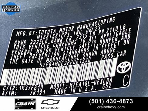 Used 2023 Toyota Corolla LE image 33