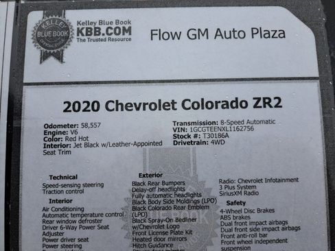 Used 2020 Chevrolet Colorado ZR2 image 35