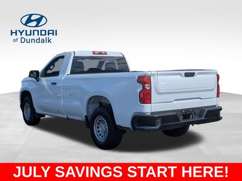 Used 2021 Chevrolet Silverado 1500 W/T w/ WT Convenience Package RWD image 3