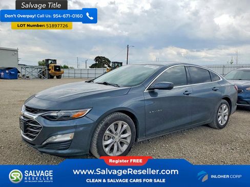 Used 2021 Chevrolet Malibu LT FWD image 1