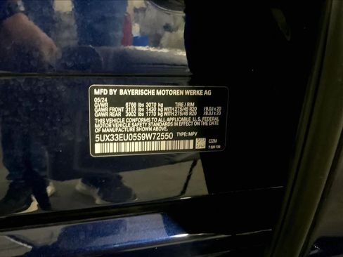 Used 2025 BMW X5 M60i w/ Executive Package AWD/4WD image 37
