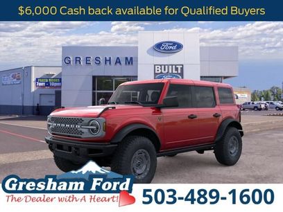 New 2025 Ford Bronco Badlands w/ Sasquatch Package