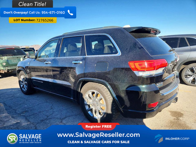 Used 2015 Jeep Grand Cherokee Overland AWD/4WD image 3