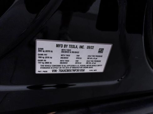 Used 2022 Tesla Model X Plaid AWD/4WD image 36