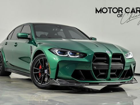Used 2023 BMW M3 Competition w/ Parking Assistance Package RWD image 1