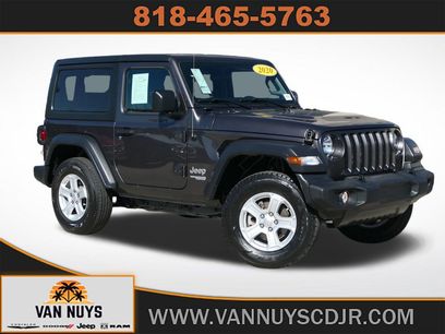Used 2020 Jeep Wrangler Sport S