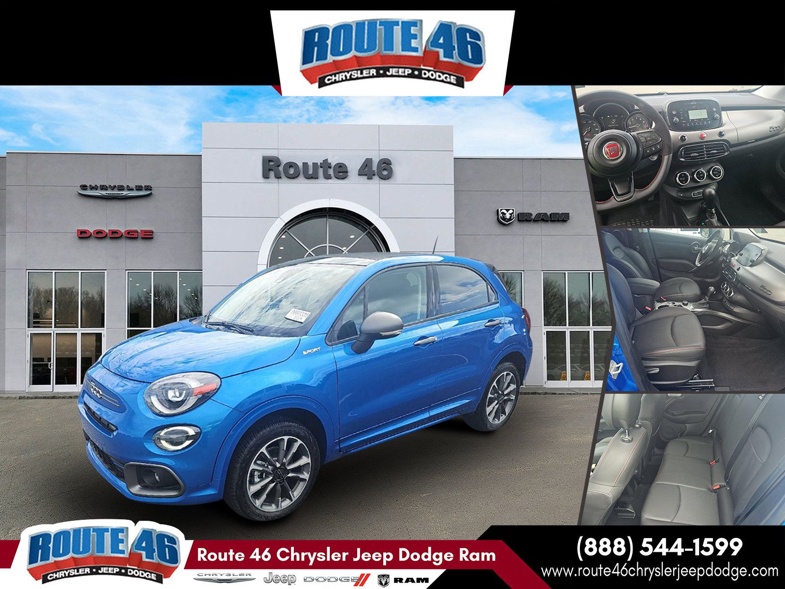 Used 2023 FIAT 500X Sport w/ Technology Group AWD/4WD image 1