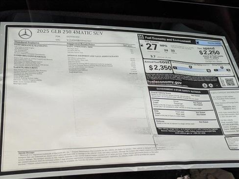 New 2025 Mercedes-Benz GLB 250 4MATIC image 19