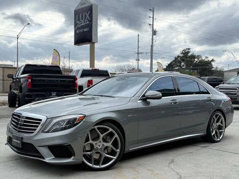 Used 2014 Mercedes-Benz S 63 AMG S 63 AMG 4MATIC Sedan 4D w/ Rear Seat Package image 1
