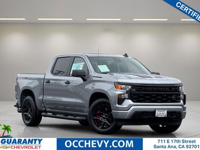 Certified 2025 Chevrolet Silverado 1500 Custom w/ Rally Edition