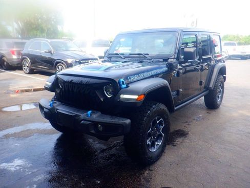 Used 2023 Jeep Wrangler Unlimited Rubicon 4xe w/ Cold Weather Group AWD/4WD image 1