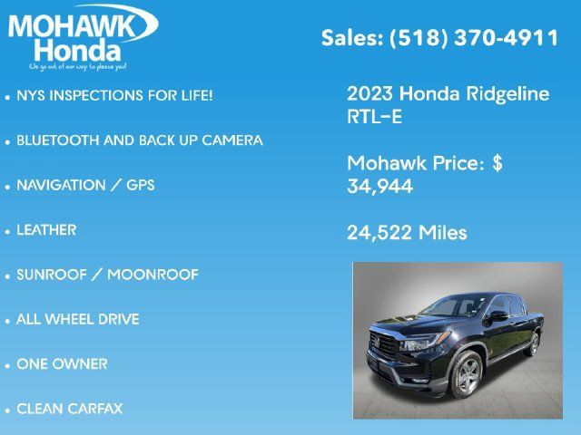 Used 2023 Honda Ridgeline RTL-E image 8