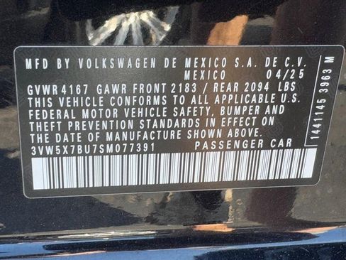 Used 2025 Volkswagen Jetta S FWD image 21