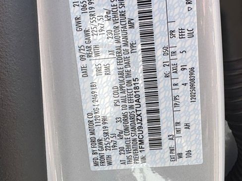 New 2026 Ford Escape Platinum w/ Premium Technology Package image 46