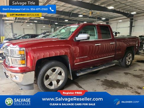 Used 2015 Chevrolet Silverado 1500 LTZ AWD/4WD image 1