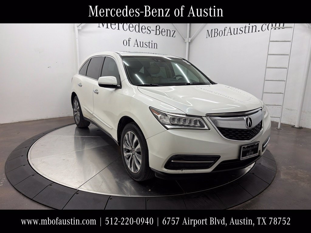 Used 2016 Acura MDX w/ Technology Package FWD image 1