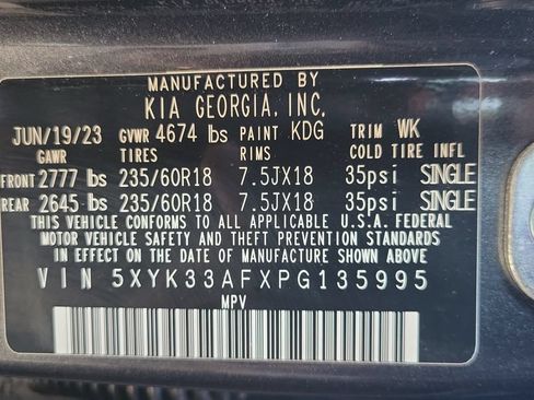 Used 2023 Kia Sportage EX FWD image 25