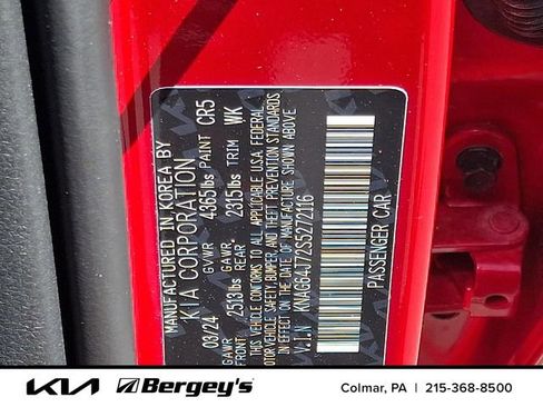 Certified 2025 Kia K5 GT-Line w/ GT-Line Premium Package FWD image 31