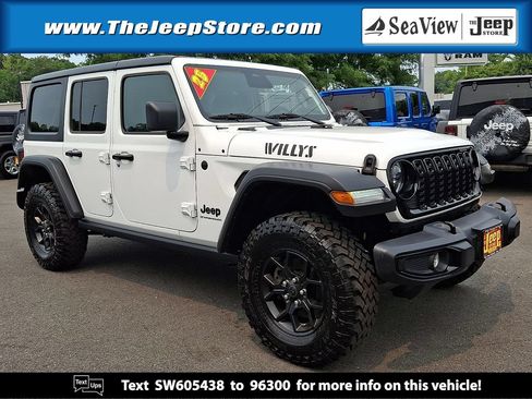 Certified 2025 Jeep Wrangler Unlimited Sport AWD/4WD image 1