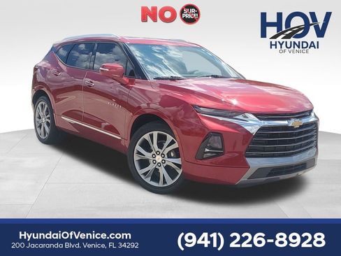 Used 2019 Chevrolet Blazer Premier w/ Sun and Wheels Package FWD image 1
