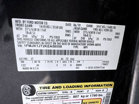 Used 2019 Ford Expedition Max XLT AWD/4WD image 30
